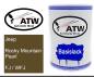 Preview: Jeep, Rocky Mountain Pearl, FJ / WFJ: 500ml Lackdose, von ATW Autoteile West.